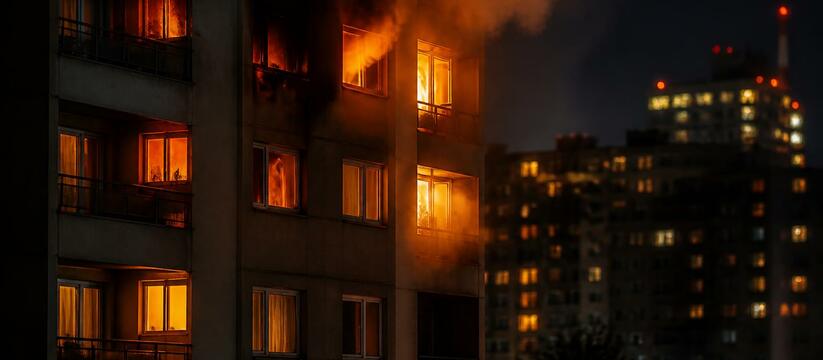 Пожар в расселенном доме на Васильевском острове локализован Локализация пожара в расселенном жилом доме на ...