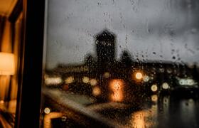 В Курортном районе Петербурга затопило дороги п...